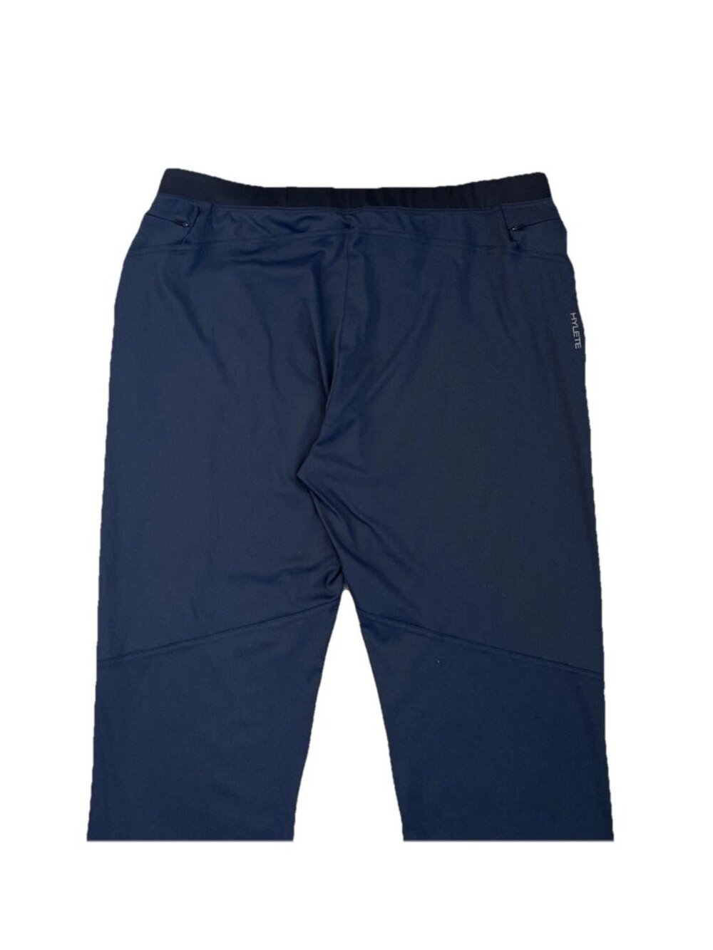 Hylete Ion Pants Mens XXL Navy Zip Pocket Drawstring Tapered Athleisure 36x34 - Picture 6 of 9
